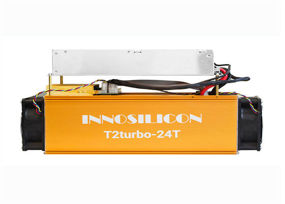 Kullanılmış Innosilicon T2T Bitcoin Madenci Makinesi Yüksek Hashrate 24TH/S 1980W