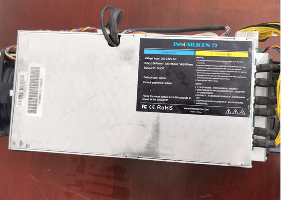 1570W Bitcoin Madenci Makinesi ikinci el Innosilicon T2 17.2TH/S