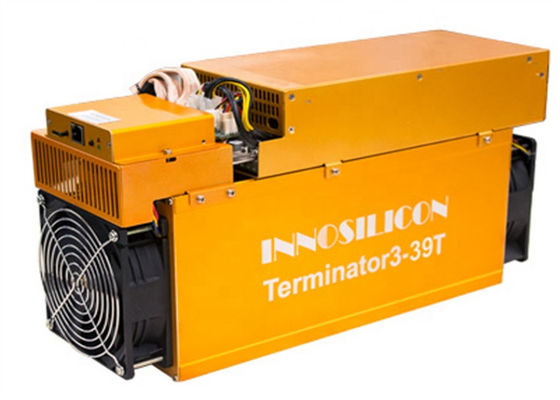 asik Innosilicon Terminator 3 Bitcoin Madenci Makinesi 39TH/S 2150W Kullanılmış