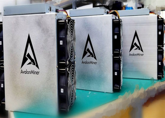 55TH/S Canaan Avalon 1066 Pro madenci, 3300W Kullanılmış BTC Crypto Coin madenci