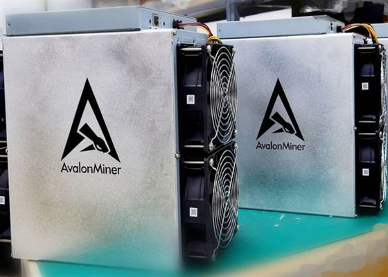 3420W Kullanılmış Bitcoin Madenci Makinesi Canaan Avalon 1246 90TH/S SHA256d 12.8kg