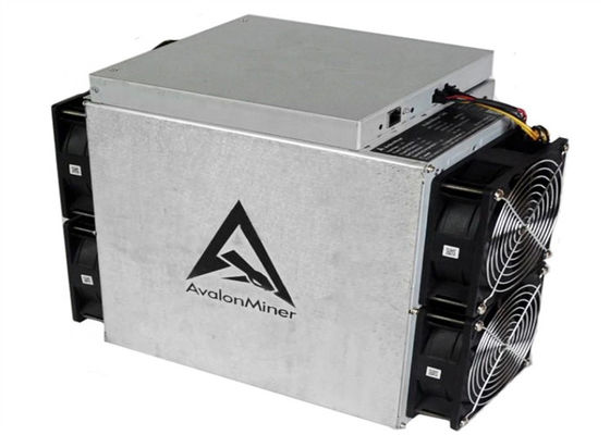 3420W Kullanılmış Bitcoin Madenci Makinesi Canaan Avalon 1246 90TH/S SHA256d 12.8kg
