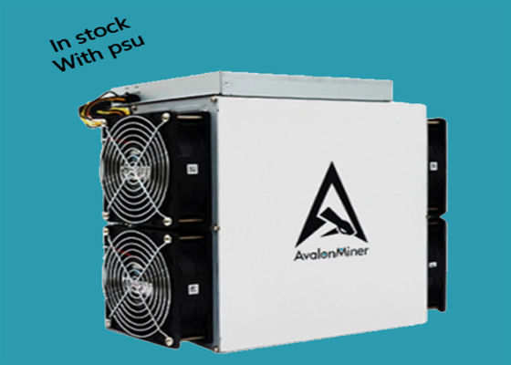 3400W Kullanılmış Bitcoin Jeneratör Makinesi, Canaan Avalon 1246 85TH/S asik Bitcoin Madenci