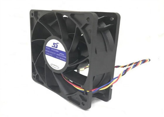 Eksenel Yüksek Hızlı Soğutma Fanı, SG121238BS 2.7A S7 S9 Sunucu Rafı Soğutma Fanları 250g