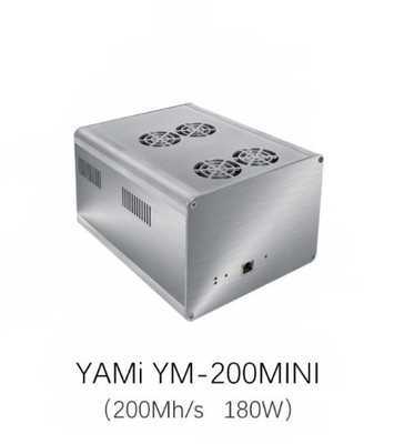 2022 Yepyeni YAMI Tech ETH ETC Asic Miner YM-200 MINI 200M 180W Ethash Madencilik