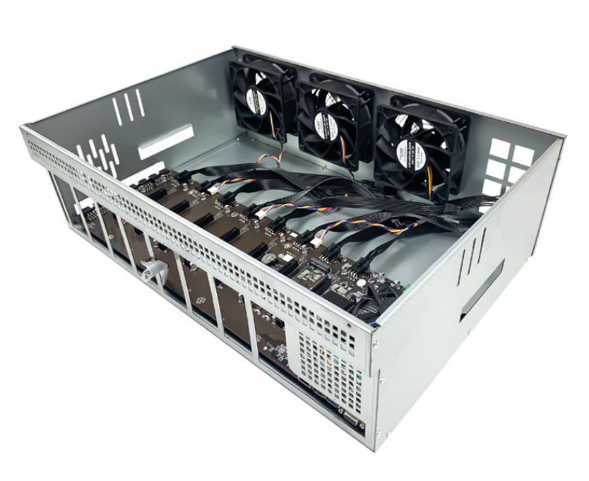 8gpu Madencilik teçhizat Çerçeve Rtx Gtx Grafik Kartı İçin Yeni Eth Kripto Madencilik Rafı
